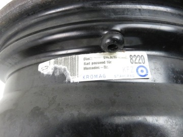 DISK OCELOVÝ 15'' MERCEDES A TŘÍDA W168 5X112