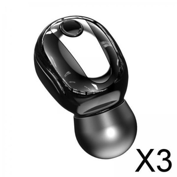 3xS9 Douszne pojedyncze mini słuchawki Słuchawki douszne Bluetooth True Wireless 3 szt