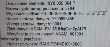 Porsche Cayenne III 3 Блок управления Навигационный модуль MMI 9Y0035064F