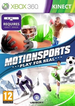 XBOX 360 KINECT MOTIONSPORTS PLAY FOR REAL