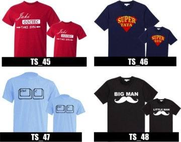 ОТЛИЧНЫЕ ФУТБОЛКИ ДЛЯ ПАПА И СЫНА *НАБОР*