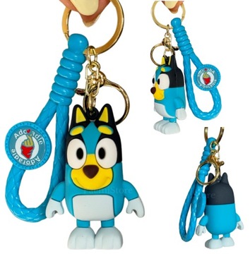 Duży BRELOK BLUEY ZAWIESZKA piesek niebieski do kluczy keychain jakość