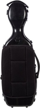 Корпус M-корпус 4/4 со стальным эффектом Черный футляр для скрипки