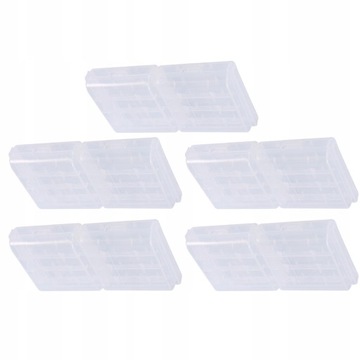 зр-10 шт. КОРОБКА-КОНТЕЙНЕР НА 5 АККУМУЛЯТОРОВ ААА