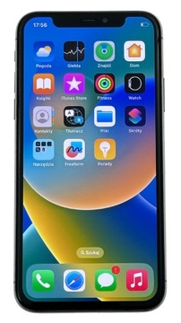 Apple iPhone X 256GB silver srebrny KLASA A-