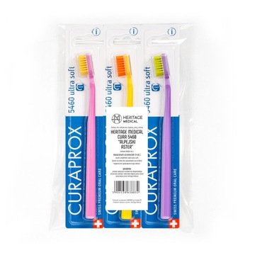 Zestaw Heritage Medical ze szczoteczkami Curaprox / Alpejski Aster 5460