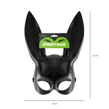 PLAYBOY MASK кролик черные заячьи ушки
