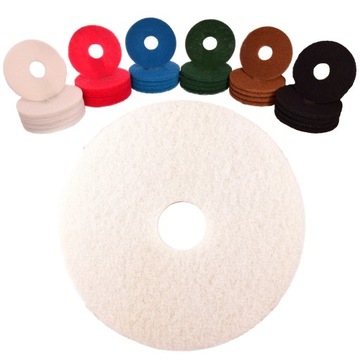 5 x PAD MASZYNOWY BIAŁY MIĘKKI 380mm POLERKI
