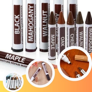 НАБОР ДЛЯ РЕМОНТА ДЕРЕВЯННЫХ МЕБЕЛЬНЫХ ПАНЕЛЕЙ SKIT MARKERS WAX