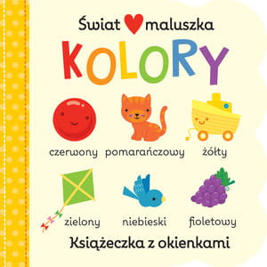 KSIĄŻECZKA Z OKIENKAMI Świat maluszka KOLORY