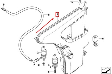 AUDI TT 8J3 PŘEDNÍ LEVÝ KRYT OSTŘIKOVAČE SVĚTLOMET 8J0807753BGRU NOVÁ