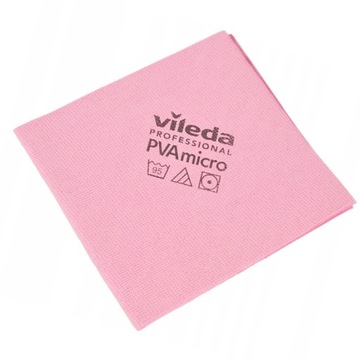 ŚCIERKA DO SZYB OKIEN VILEDA PVA mikrofib CZERWONA