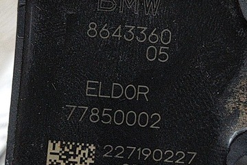 BMW 5 G30 CÍVKA ZAPALOVACÍ VYSOKÉHO NAPÍNÁK 8643360 2.0 BENZÍN 185KW 2019