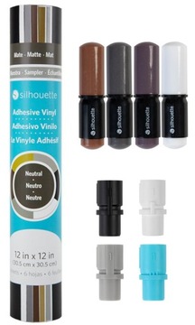 Режущий плоттер Silhouette Cameo 5 - БЕЛЫЙ + набор нейтральной маркерной фольги