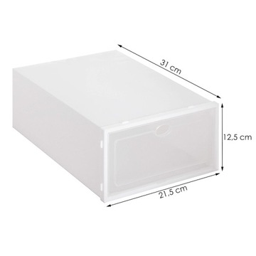 НАБОР 10 КОРОБОК-КОНТЕЙНЕРОВ ДЛЯ ОБУВИ ОБУВЬ С ОТКРЫТКАМИ ОРГАНАЙЗЕР ДЛЯ ШКАФА STRONG