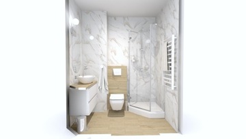 Проект ванной + технические чертежи + оборудование