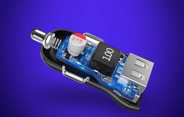 АВТОМОБИЛЬНОЕ ЗАРЯДНОЕ УСТРОЙСТВО UGREEN FAST, БЛОК ПИТАНИЯ ДЛЯ ЗАЖИГАЛКИ, 2X USB 2.4A, 24 Вт