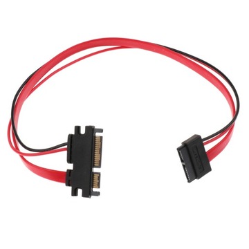 SATA 13Pin żeński Na SATA 22Pin (7 + 15) Męski