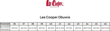 BUTY MĘSKIE TREKKINGOWE TURYSTYCZNE LEE COOPER BRĄZOWE LCJ-23-01-2037M r 46