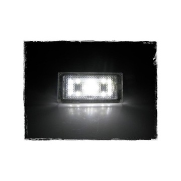 LAMPY TABULKY SPZ LED BMW SÉRIE 7 E66 E65 6000K BÍLÉ