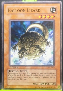 Yu-Gi-Oh! Balloon Lizard (C-V.1)