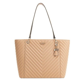 GUESS TOREBKA DAMSKA NOELLE ELITE TOTE BEŻOWA