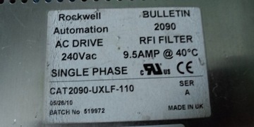 Сервопак Инверторный сетевой фильтр 240В 9,5А