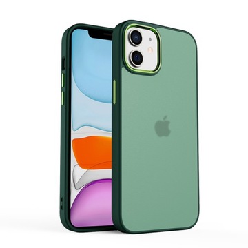 ETUI MATOWE Z RAMKĄ NA APARAT DO IPHONE 11