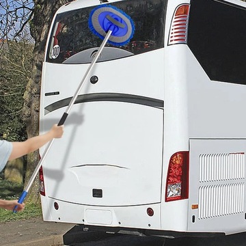 ЩЕТКА ДЛЯ МОЙКИ АВТОМОБИЛЯ Швабра из микроволокна, 2 насадки для швабры, 45–160 см