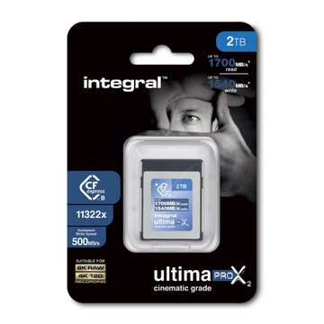 INTEGRAL UltimaPro X2 CFExpress Cinematic B 2 ТБ