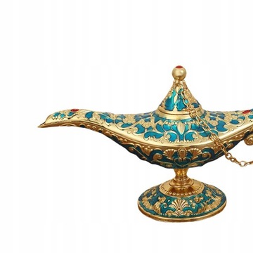 Piękna Lampa Kostium Arabski Azul (21x7x11cm)