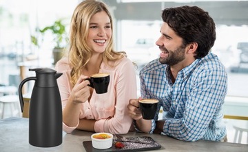 ТЕРМОС для КОФЕ ЧАЯ ВАКУУМНАЯ работа TRAVEL стальной 2 л