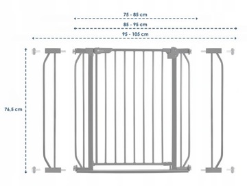 БАРЬЕР БЕЗОПАСНОСТИ LIONELO Лестничные ворота