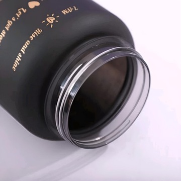 БУТЫЛКА ДЛЯ ВОДЫ БУТЫЛКА С МЕРКОЙ FITNESS GYM 2Л