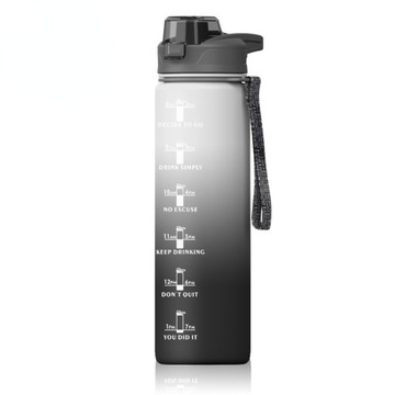 Butelka na wodę z markerem czasu 1000ml