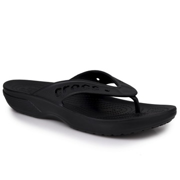 Klapki, japonki, męskie, Crocs BAYA II FLIP BLACK