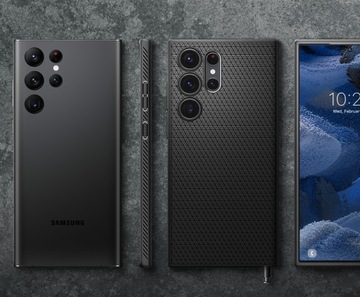 ЛЕГКИЙ ЧЕХОЛ SPIGEN ДЛЯ GALAXY S24 УЛЬТРА МАТОВЫЙ ЧЕРНЫЙ