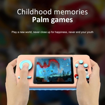 Игровая консоль, встроенная 520 игр, нескользящая текстура, длинная