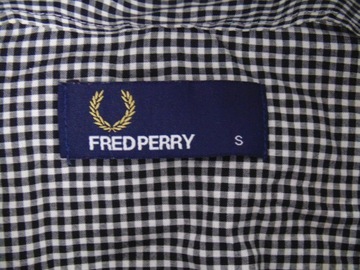 FRED PERRY SLIM KOSZULA W KRATE __ S