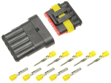 ZŁĄCZE HERMETYCZNE SUPERSEAL KOSTKA WTYK 5 PIN