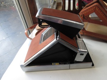 Наземная камера Polaroid SX-70 МЕТАЛЛИЧЕСКИЙ КОРИЧНЕВЫЙ ФУНКЦИОНАЛЬНЫЙ