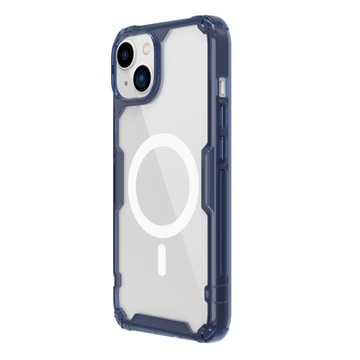 ЧЕХОЛ NILLKIN NATURE PRO ДЛЯ IPHONE 15 PLUS С ПОДДЕРЖКОЙ MAGSAFE, СИНИЙ