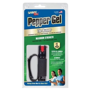 Gaz pieprzowy Sabre Red Runner/Jogger P-22J-OC żel 22ml czarny P-22J-OC-GEL