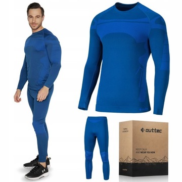 BIELIZNA TERMOAKTYWNA MĘSKA TERMICZNA KOMPLET ZESTAW M/L FORCY OUTTEC