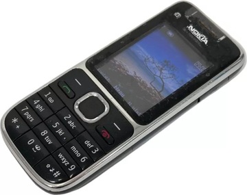 TELEFON KOMÓRKOWY NOKIA C2-01 CZARNY + ŁADOWARKA