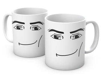 Kubek Roblox Serious Man Face Roblox 330ml
