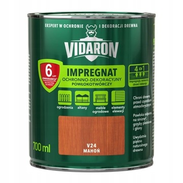 Vidaron Impregnat powłokotwórczy Mahoń 0,7l