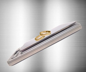 WAGA JUBILERSKA 0,1-2000 g PRECYZYJNA LCD KUCHENNA DO ŻYWICY ELEKTRONICZNA