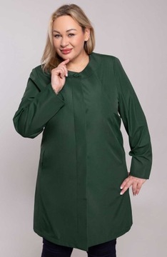 Elegancki płaszczyk w zielonym kolorze 52