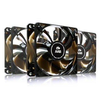 3xAAB SUPER SILENT R8 SUPER CICHY WENTYLATOR DO OBUDOW-A KOMPUTERA 3Pin 9dB